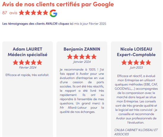 Témoignage client